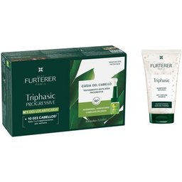 René Furterer Triphasic Progressive 8x5,5ml + Champú Anticaída 50ml