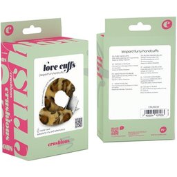 Love Cuffs Menottes en Peluche Leopard 1ut