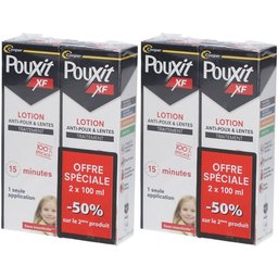 XF Lotion Anti-Poux et Lentes Sans Insecticide