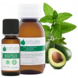 Duo Huile Essentielle De Menthe Poivrée 10ml & Huile Végétale D'Avocat 100ml