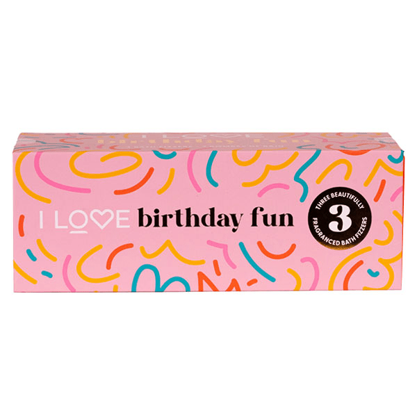 Birthday Fun Coffret 3 Bombes de Bain