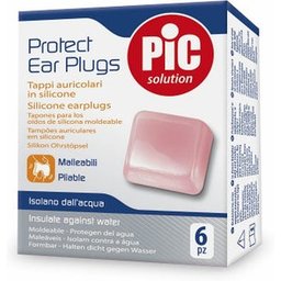 Pic Solution Protect Ear Plugs Bouchons Oreille Silicone 6uts