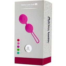Geisha Lastic Boules Silicone Taille S Violet 1ut