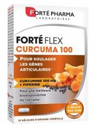 Forté Pharma Forté Flex Curcuma - 100 - - 15 Gélules - Boîte 15 gélules