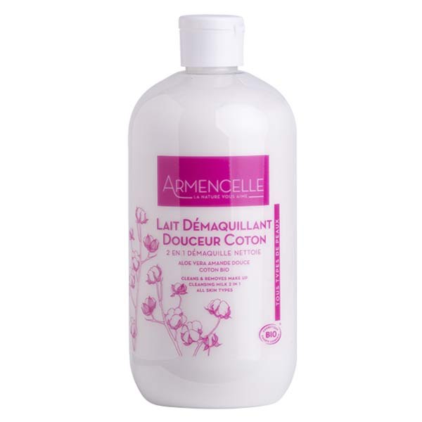 Visage Lait Démaquillant Douceur Coton Bio 500ml