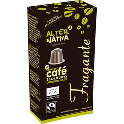 Café biologique parfumé en capsule 55g