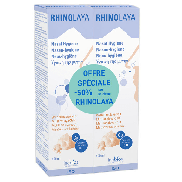Rhinolaya Hygiène Nasal Lot de 2 x 100ml