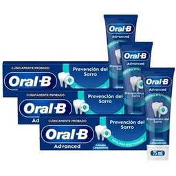 Advanced Prévention du Tartre Dentifrice Menthe 3x75 ml