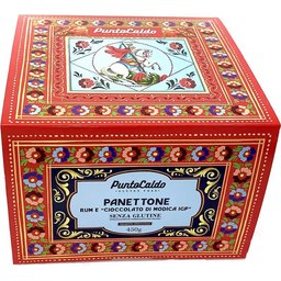 Punto Caldo Panettone Ron y Chocolate Sin Gluten 450g