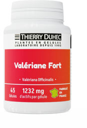 Valériane Fort 1232 mg : Conditionnement - 45 gélules
