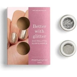 Duo Paillettés Better With Glitter Silver & Mirror