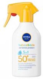 Sun Sensitive Protect Babies & Kids Spray Solaire SPF50+ 270 ml - Flacon pulvérisateur 270 ml