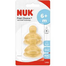 Mamelon en latex à large ouverture T2 orifice M 2uds M 2uds
