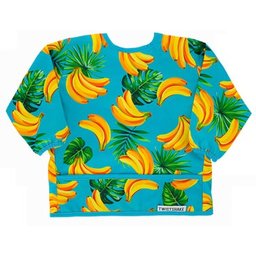 Bavoirs imperméables à manches longues Banana Print 1pc