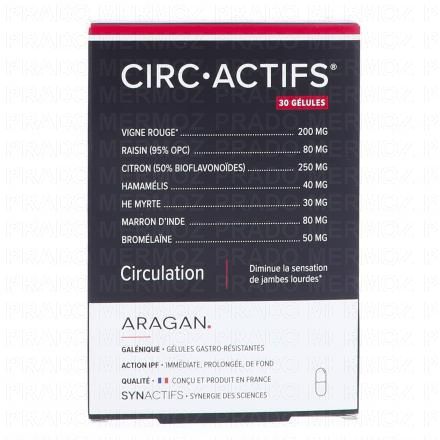 Synactifs - CIRCActifs circulation boîte de 30 gélules