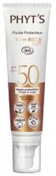 Fluide Solaire Enfant SPF50 Bio 100 ml Biofloral - Tube-Pompe 100 ml
