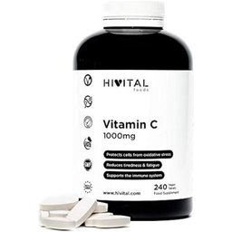 Vitamine C 1000 mg 240 comprimés végétaliens