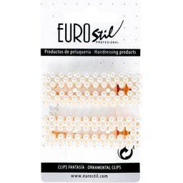 Golden Clips Perles doubles 2 pièces