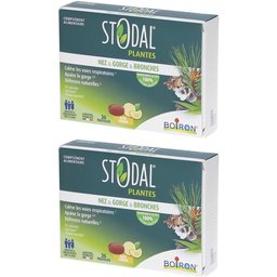Stodal Plantes Pastilles nez, gorge & bronches Citron
