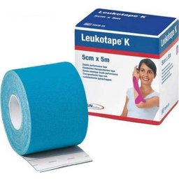 Leucotape K 5mx5cm bleu clair