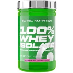 100% Whey Isolate fr_FRaise Chocolat Blanc 700g