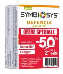 Defencia Symbiosys Adulte 30 Gélules Lot de 2 - Lot 2 x 30 gélules