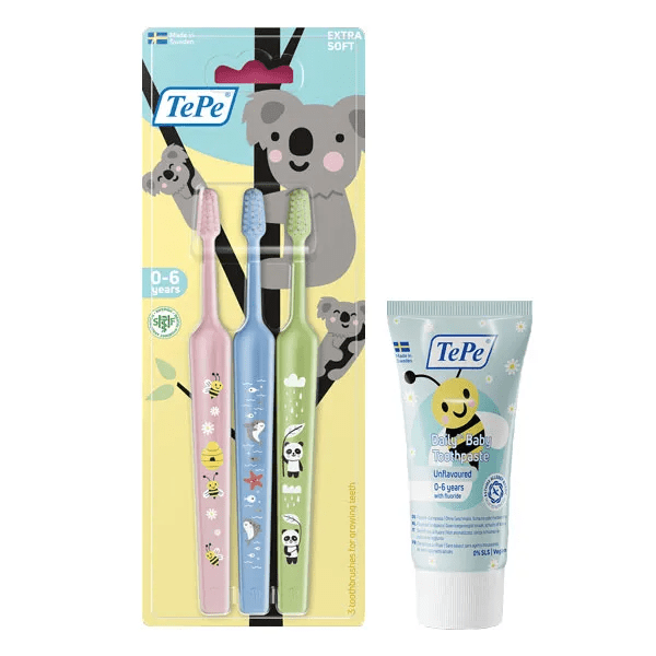 Kit Routine Bucco-Dentaire Enfant De 0 à 6 ans