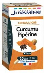 Promesses Santé Articulations Curcuma Pipérine 30 Comprimés Végétales - Boîte 30 gélules