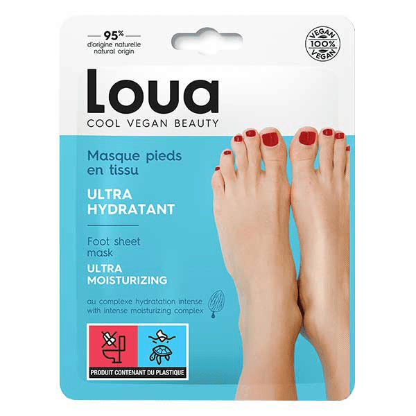 Masque Pieds Tissu Ultra-Hydratant 1 unité