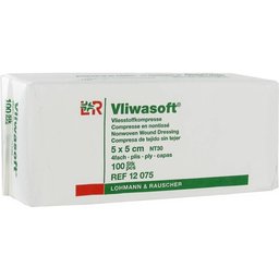 Vliwasoft® Compresse non tissée 5 x 5 cm