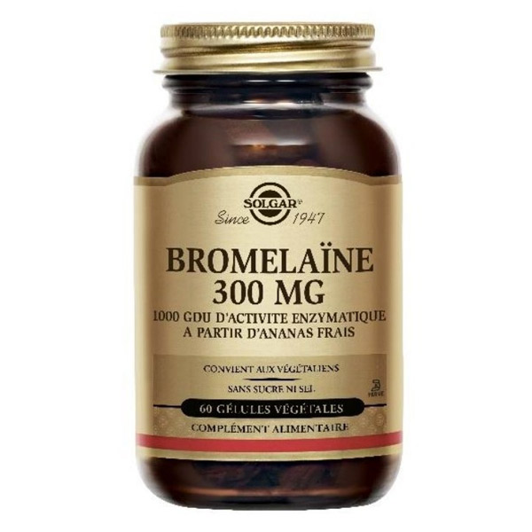 Bromélaïne 300mg 60 gélules