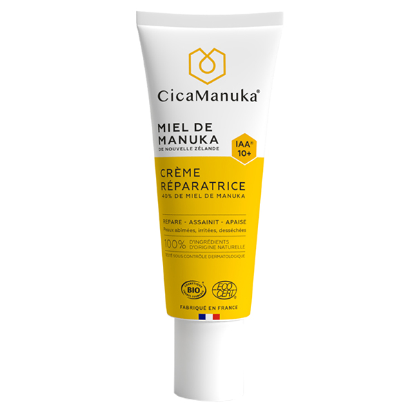Crème Réparatrice au Miel de Manuka IAA10+ Bio 40ml