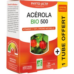 Acerola Bio 500 24comp + Tube 12comp