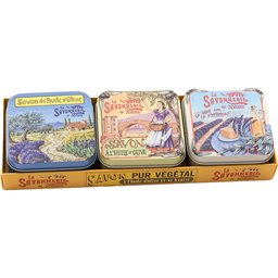 Savon Boîte Métal Provence 3x100g
