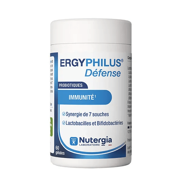 Ergyphilus Défense Probiotiques immunité 60 gélules