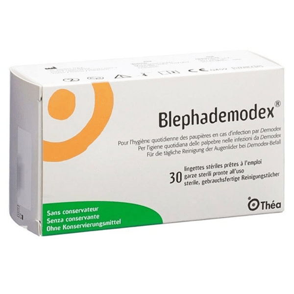 Blephademodex® Boîte de 30 lingettes