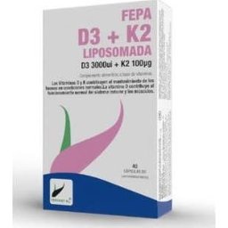 Fepa Vitamine D3+K2 Liposomed 40caps