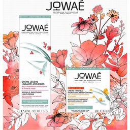 Jowae Coffret Anti-Rides Crème Légère 40ml + Crème Masque Récupératrice Nuit 40ml