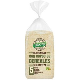 Pan Molde Copos Cereales Sin Corteza Bio 300g