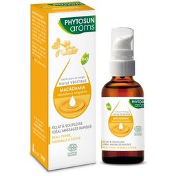 Aroms Huile Vgtal Macadamia Bio Flacon De 50 Ml