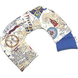 Saco Cervical Sack Blue Maps Blue 1pc