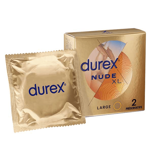 Nude Préservatif Ultra Fin Extra Large 2 unités