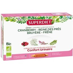 Super Diet Quatuor Reine des Prés Confort Urinaire Bio 20 ampoules de 15ml