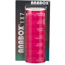 Anabox® 1x7 Pilulier rose