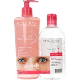 Pack Sensibio H2O Micellaire 500ml + Gel 500ml