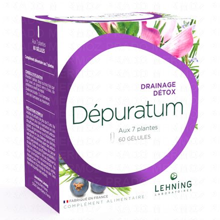 Dépuratum drainage détox x60 gélules