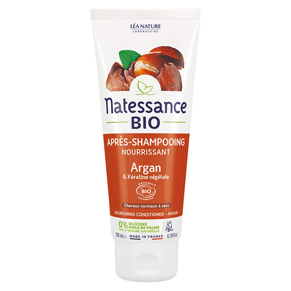 Après-Shampoing Nourrissant Argan Bio et Kératine Végétale 200ml