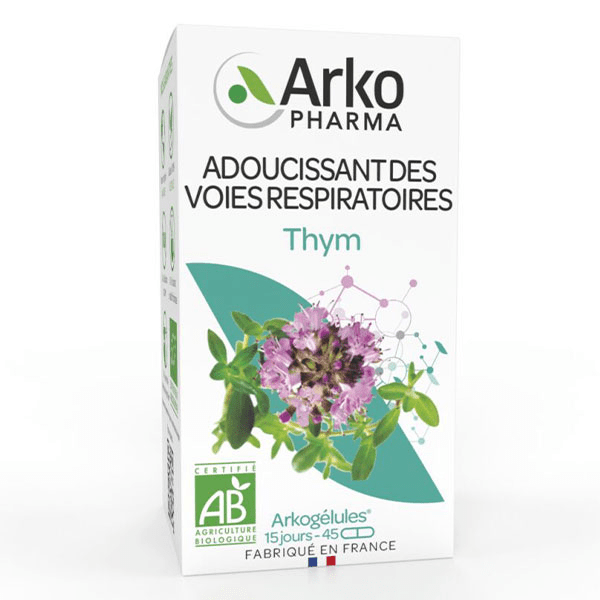 Arkogélules Thym Bio 45 gélules