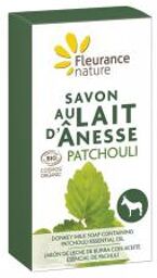 Savon Solide Lait Ânesse Patchouli Bio 100 ml - Pain 100 g