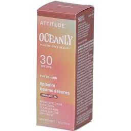 Attitude Oceanly Phyto Sun | Baume à Lèvres | Terracotta
